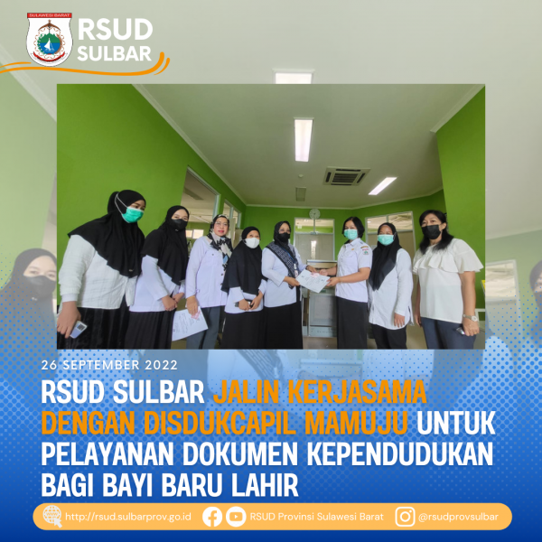 RSUD Prov Sulbar Jalin Kerjasama Dengan Disdukcapil Mamuju – RSUD SULBAR